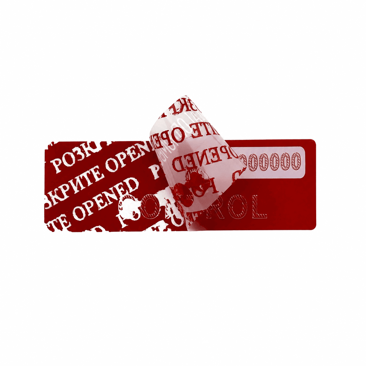 Індикаторна пломба Барʼєр 60*20мм